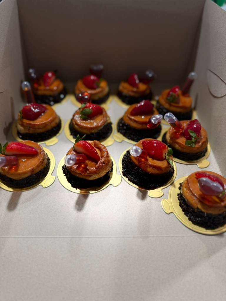 Mini Chocoflan Bites